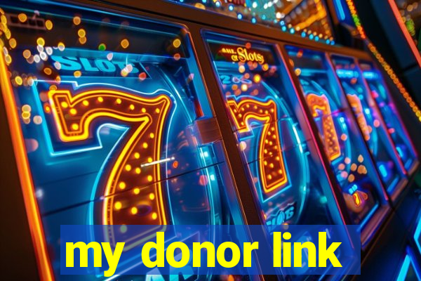 my donor link