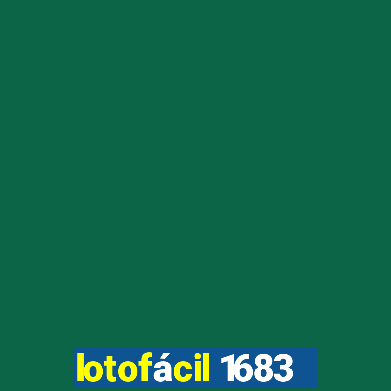 lotofácil 1683