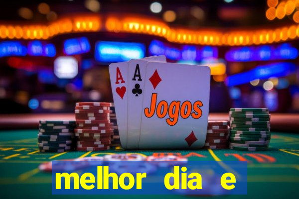 melhor dia e horario para jogar fortune tiger