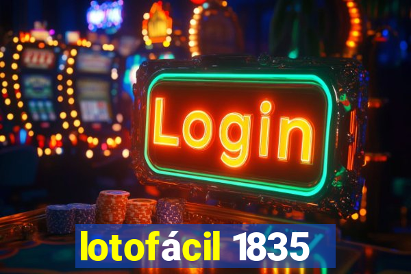 lotofácil 1835