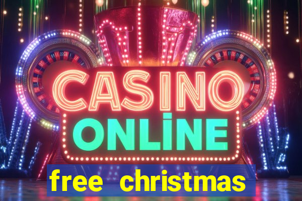 free christmas bingo cards