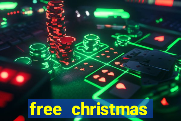 free christmas bingo cards