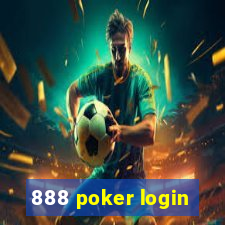 888 poker login