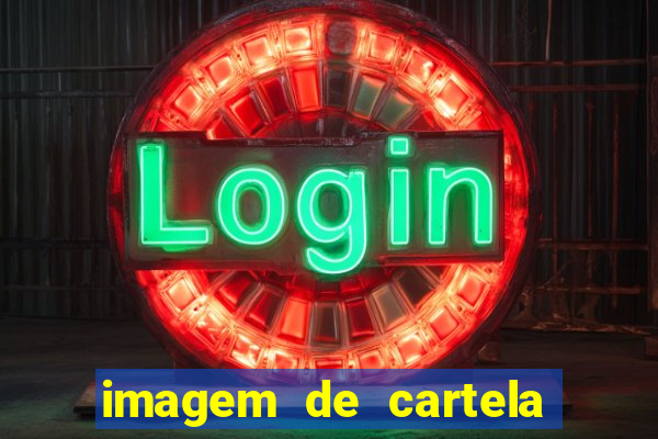 imagem de cartela de bingo