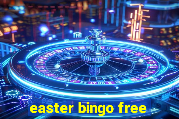 easter bingo free