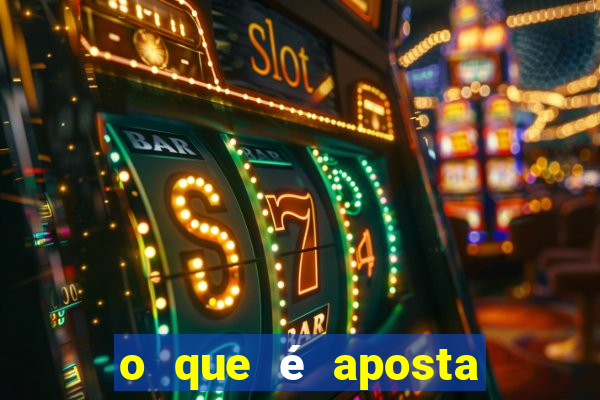 o que é aposta para no slot