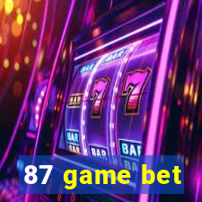 87 game bet