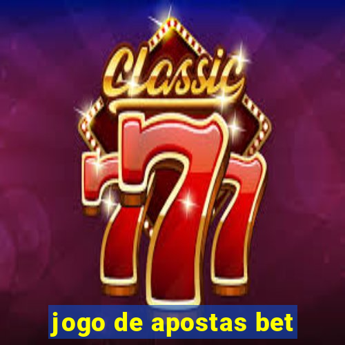 jogo de apostas bet