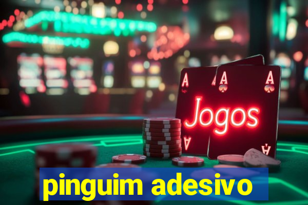 pinguim adesivo