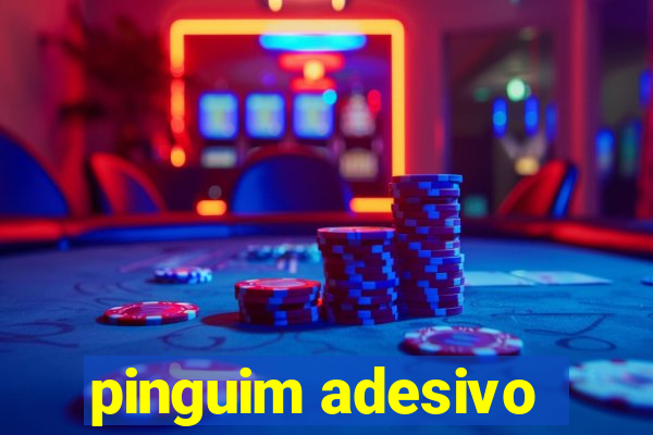 pinguim adesivo