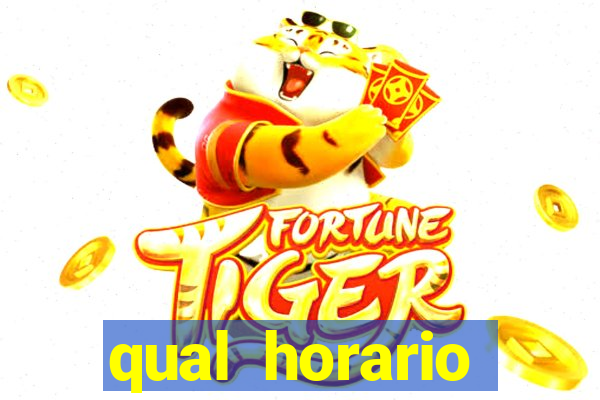 qual horario fortune tiger paga