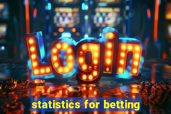 statistics for betting