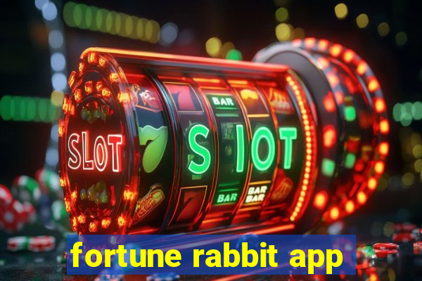 fortune rabbit app