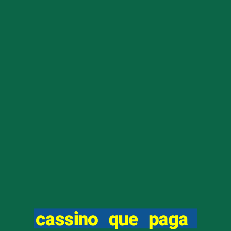 cassino que paga de verdade