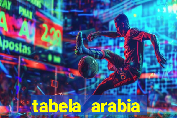 tabela arabia saudita 1 divisao