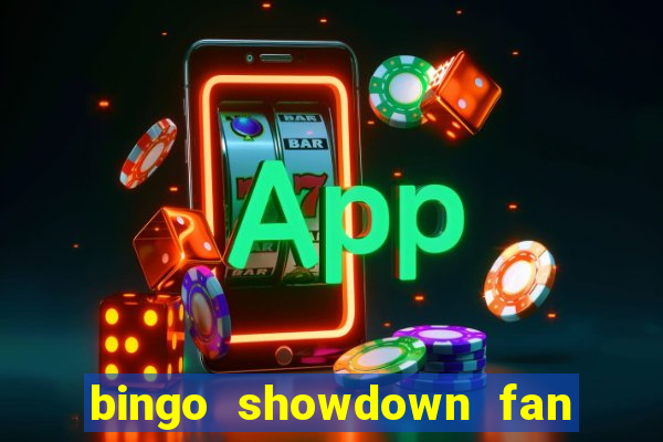 bingo showdown fan page freebies