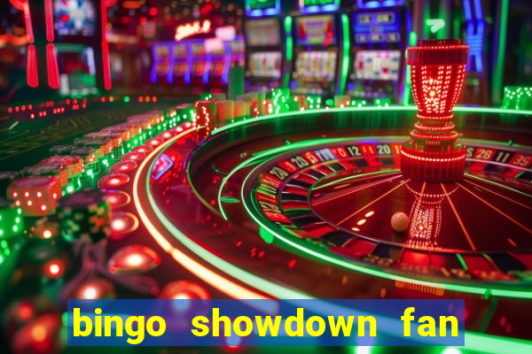 bingo showdown fan page freebies