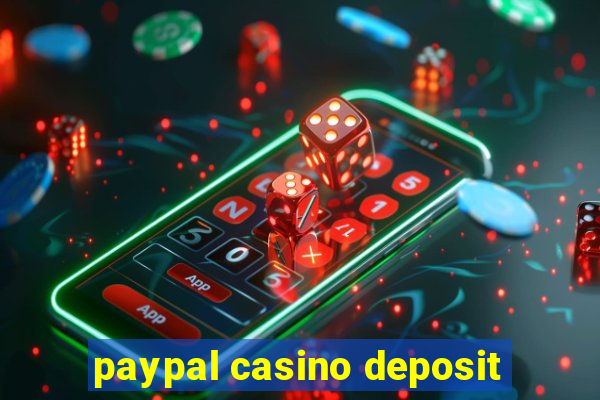 paypal casino deposit