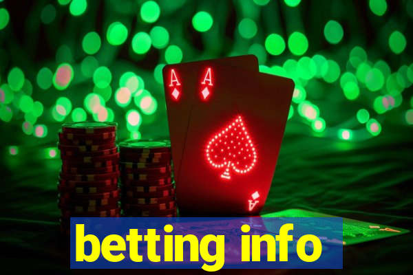 betting info