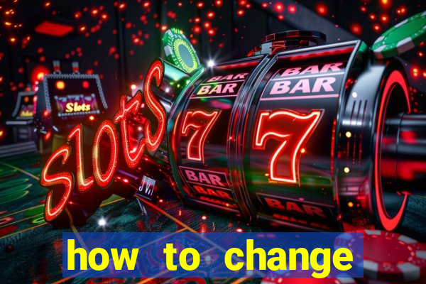 how to change bingo card on slot machine