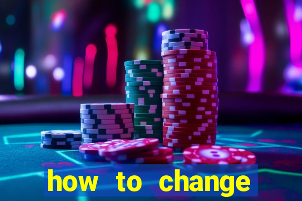 how to change bingo card on slot machine