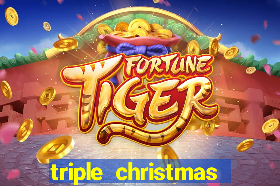 triple christmas gold slot