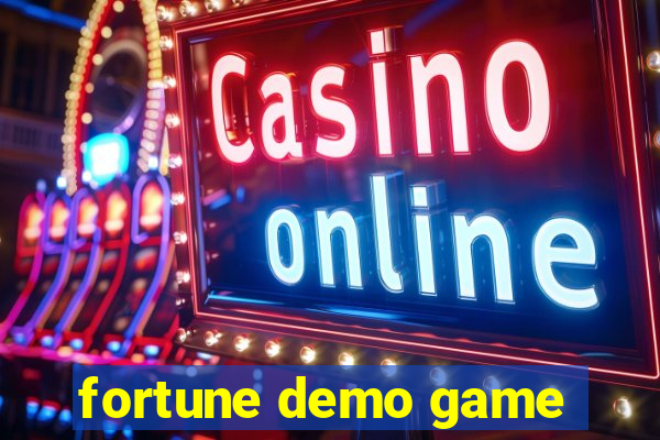 fortune demo game