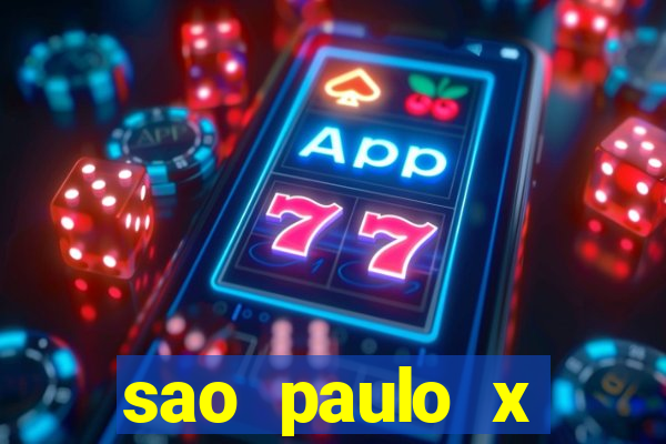 sao paulo x cruzeiro ao vivo hd