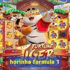 horinha formula 1