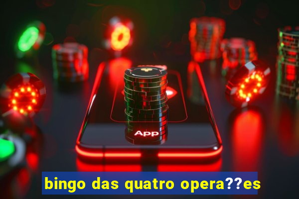 bingo das quatro opera??es