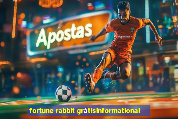 fortune rabbit grátisInformational