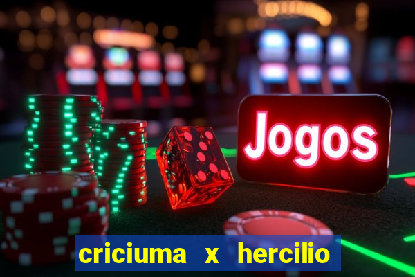 criciuma x hercilio luz palpite