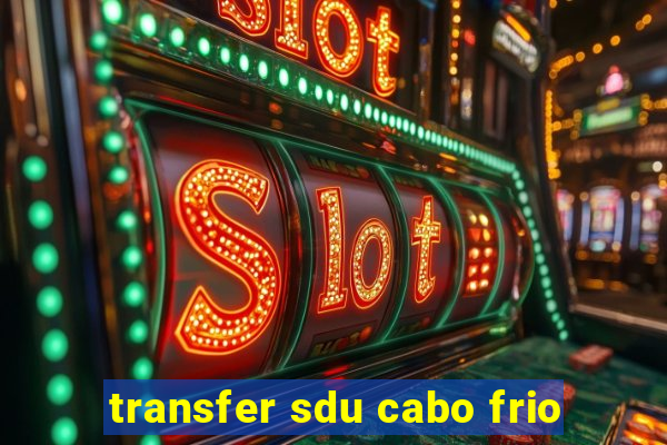 transfer sdu cabo frio