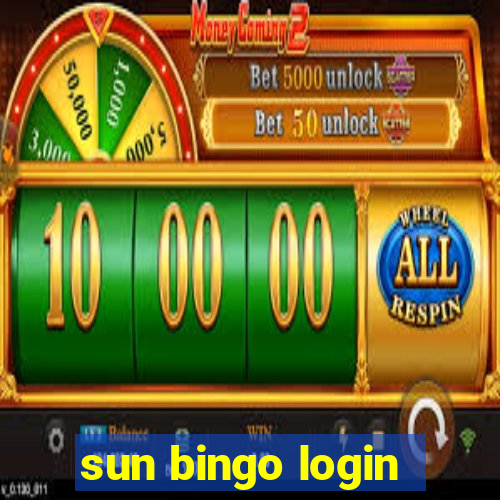 sun bingo login