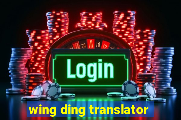 wing ding translator