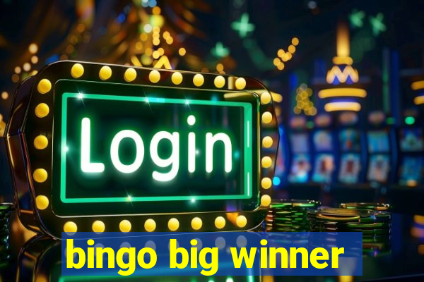 bingo big winner