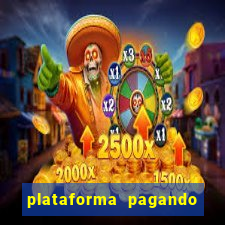 plataforma pagando fortune tiger