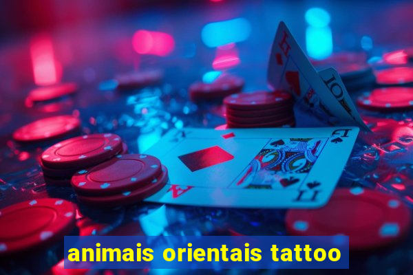 animais orientais tattoo