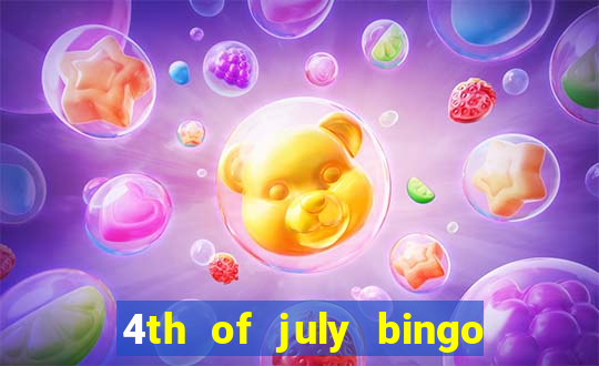 4th of july bingo cards printable free