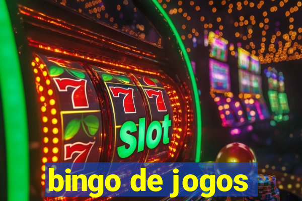 bingo de jogos