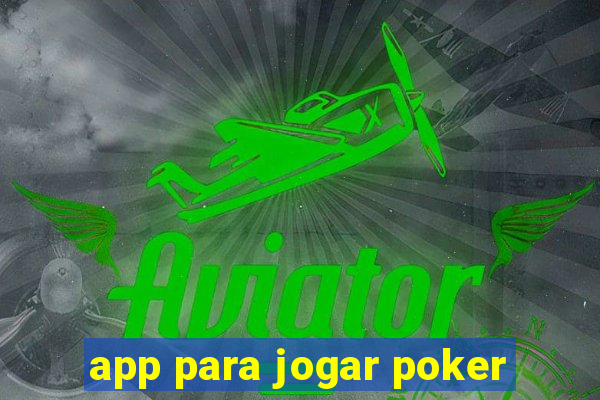 app para jogar poker