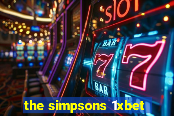 the simpsons 1xbet