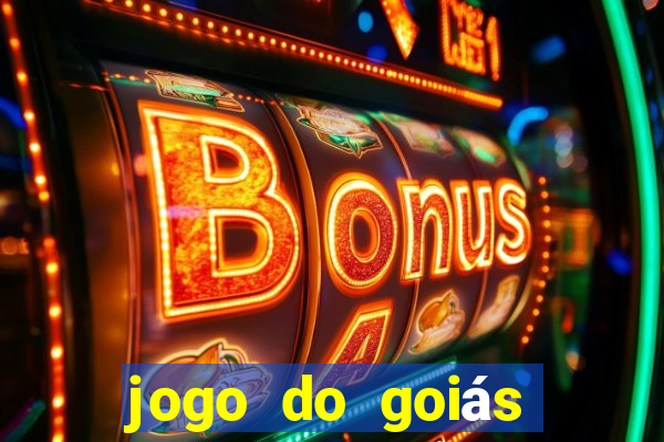 jogo do goiás hoje ao vivo