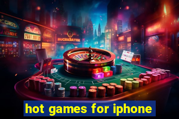 hot games for iphone