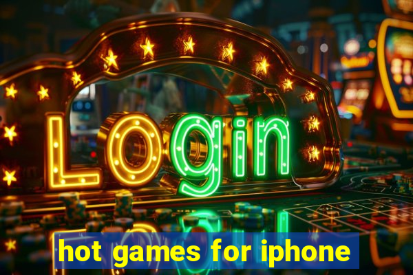 hot games for iphone