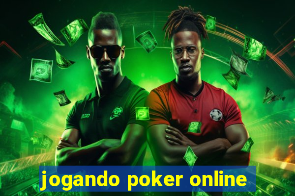 jogando poker online