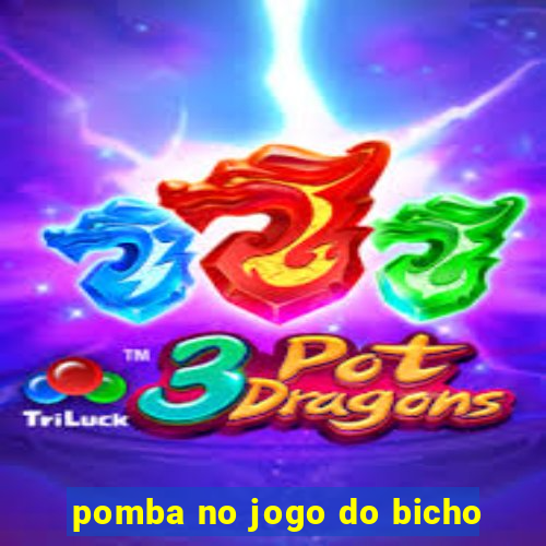 pomba no jogo do bicho