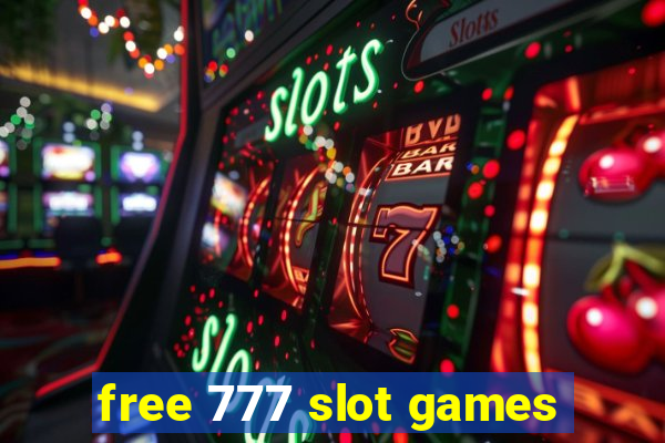 free 777 slot games