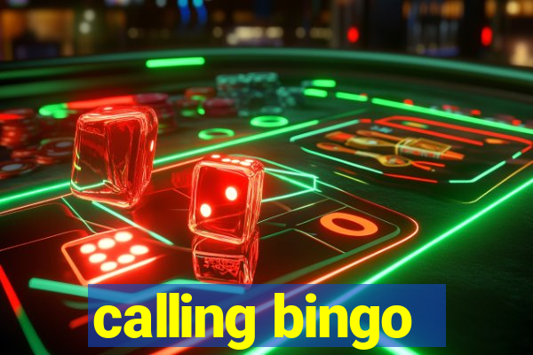 calling bingo