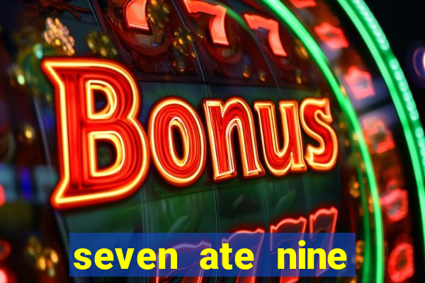 seven ate nine flies and boot